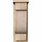 Ekena Millwork Alpine Rough Sawn Corbel w/Backplate, Douglas Fir, 8"W x 10"D x 22"H COR08X10X22ALP01RDF - alternate 2